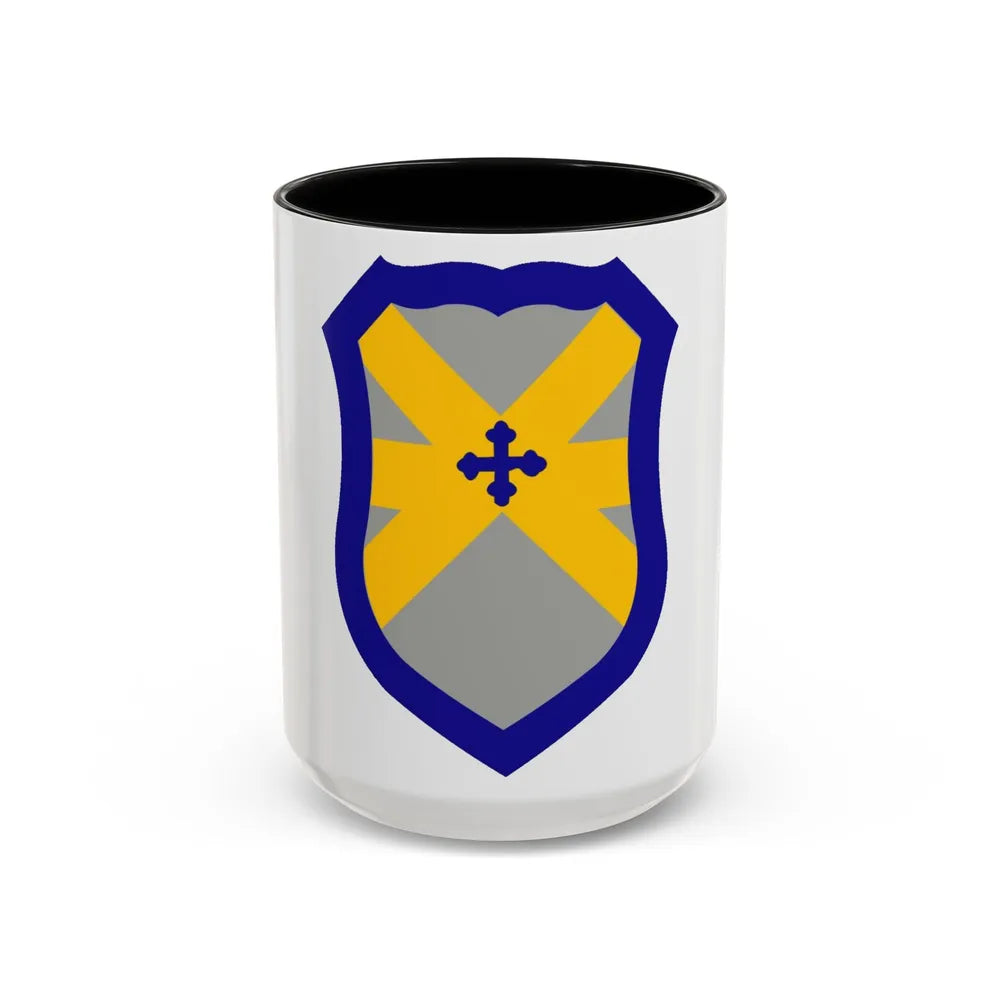 62 Cavalry Division (U.S. Army) Accent Coffee Mug-15oz-Black-Go Mug Yourself