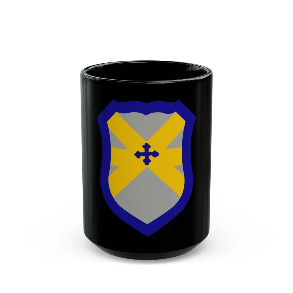 62 Cavalry Division (U.S. Army) Black Coffee Mug-15oz-Go Mug Yourself