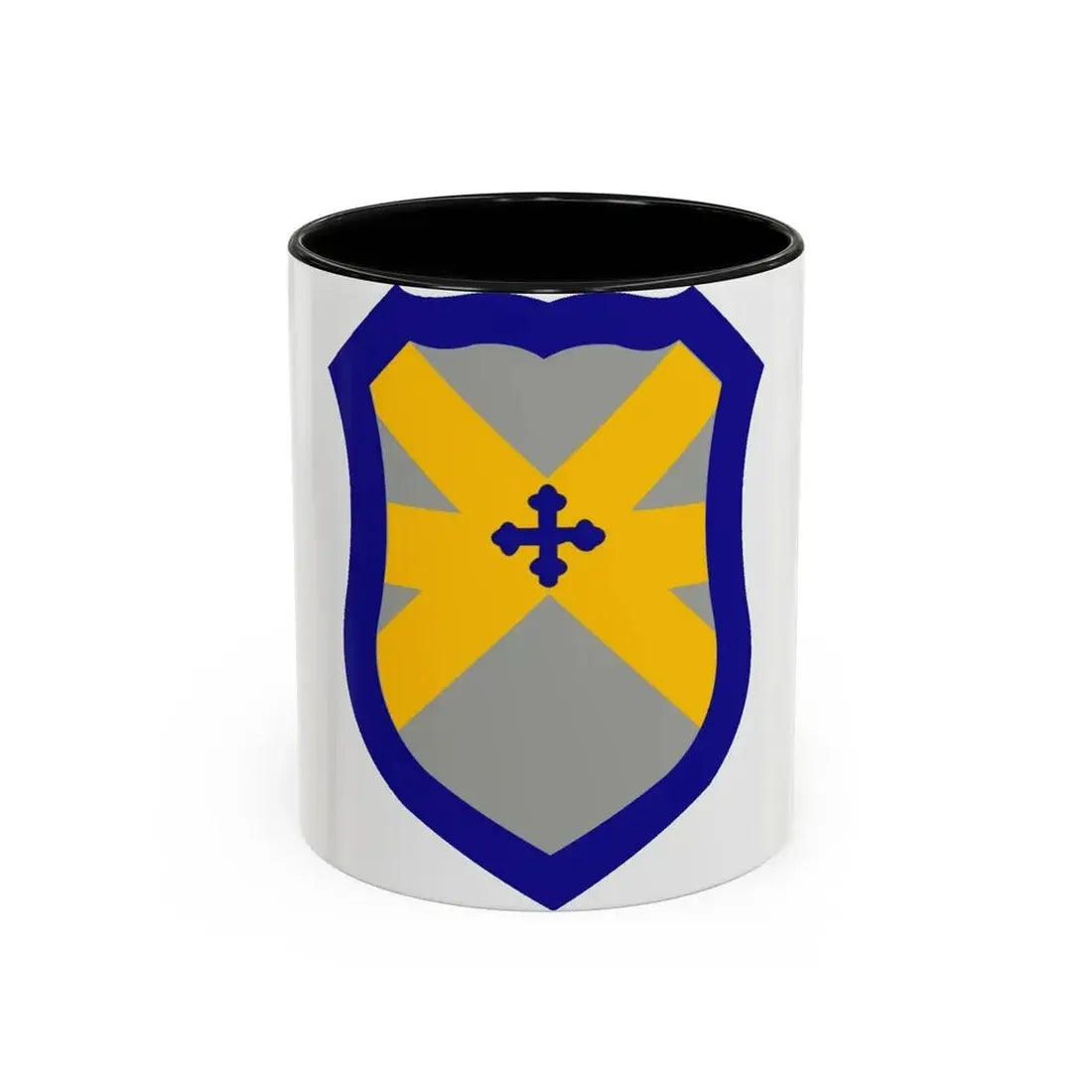 62 Cavalry Division (U.S. Army) Accent Coffee Mug 11oz Black - Go Mug Yourself
