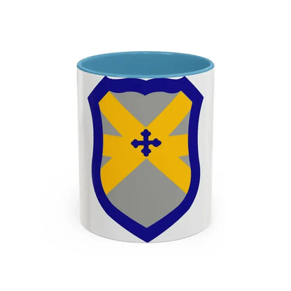 62 Cavalry Division (U.S. Army) Accent Coffee Mug 11oz Light Blue - Go Mug Yourself