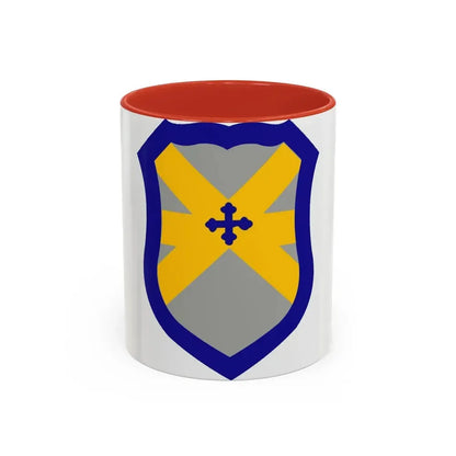 62 Cavalry Division (U.S. Army) Accent Coffee Mug 11oz Red - Go Mug Yourself