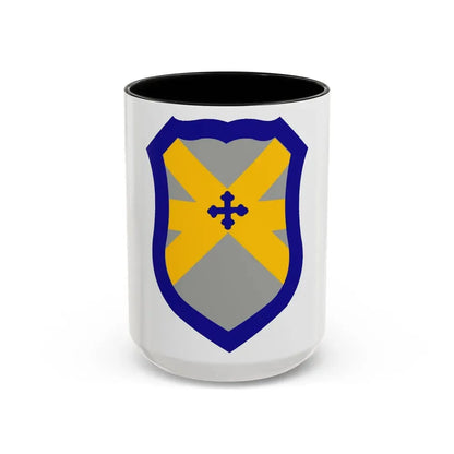 62 Cavalry Division (U.S. Army) Accent Coffee Mug 15oz Black - Go Mug Yourself