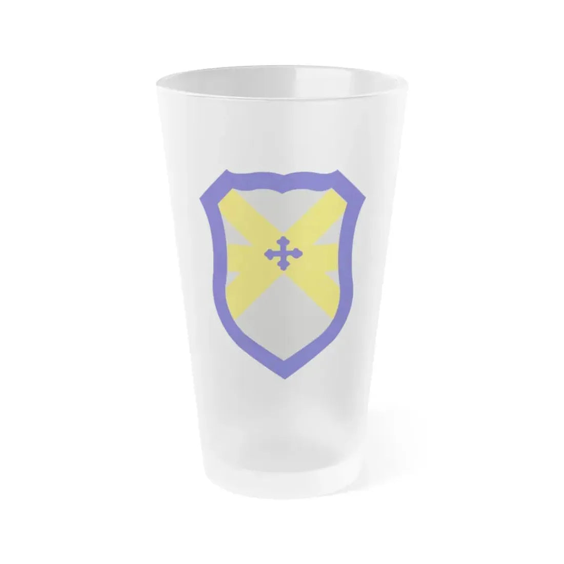 62 Cavalry Division (U.S. Army) Frosted Pint Glass 16oz Default Title - Go Mug Yourself