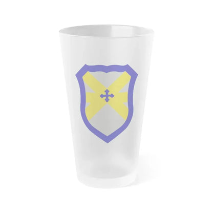 62 Cavalry Division (U.S. Army) Frosted Pint Glass 16oz Default Title - Go Mug Yourself