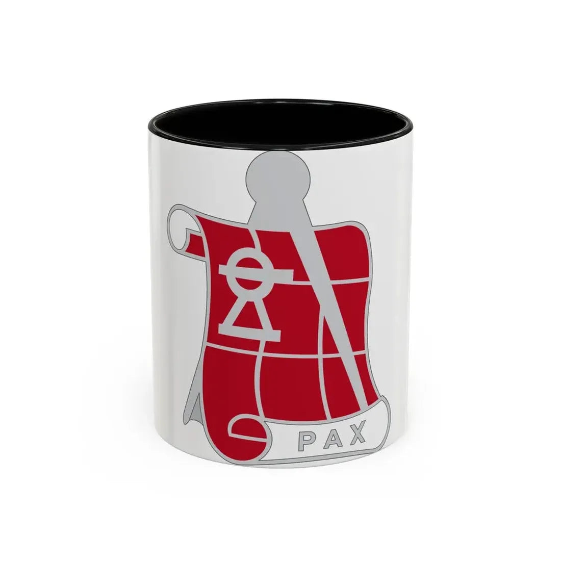 62 Engineer Company (U.S. Army) Accent Coffee Mug 11oz Black - Go Mug Yourself