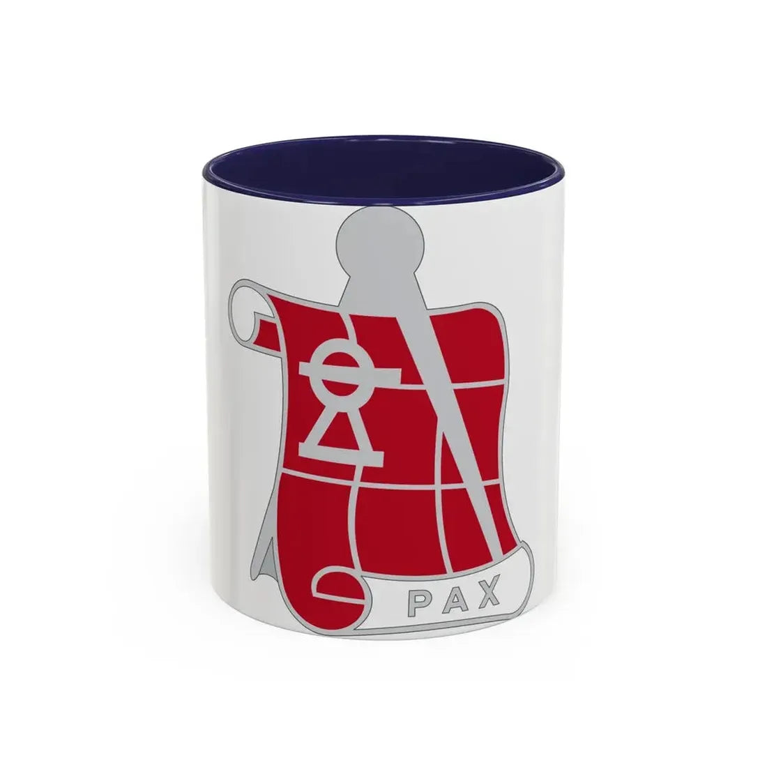 62 Engineer Company (U.S. Army) Accent Coffee Mug 11oz Navy - Go Mug Yourself