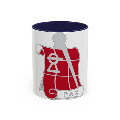 62 Engineer Company (U.S. Army) Accent Coffee Mug 11oz Navy - Go Mug Yourself