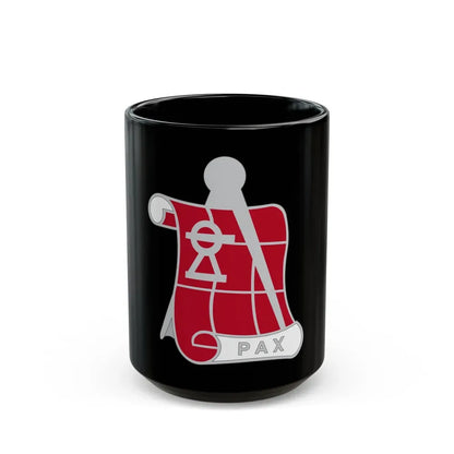 62 Engineer Company (U.S. Army) Black Coffee Mug 15oz - Go Mug Yourself