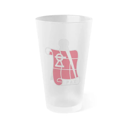 62 Engineer Company (U.S. Army) Frosted Pint Glass 16oz 16oz Frosted - Go Mug Yourself