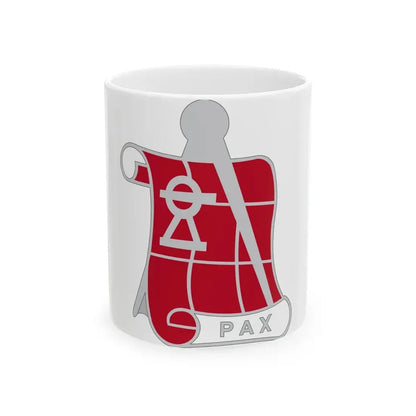 62 Engineer Company (U.S. Army) White Coffee Mug 11oz - Go Mug Yourself