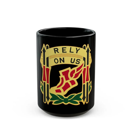 62 Maintenance Battalion (U.S. Army) Black Coffee Mug 15oz - Go Mug Yourself