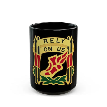 62 Maintenance Battalion (U.S. Army) Black Coffee Mug 15oz - Go Mug Yourself