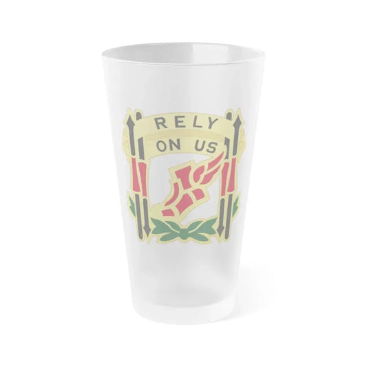 62 Maintenance Battalion (U.S. Army) Frosted Pint Glass 16oz Default Title - Go Mug Yourself