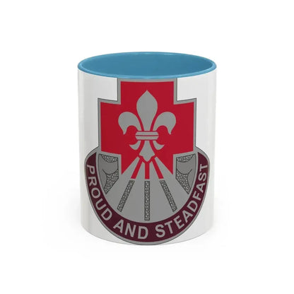 62 Medical Brigade 2 (U.S. Army) Accent Coffee Mug 11oz Light Blue - Go Mug Yourself