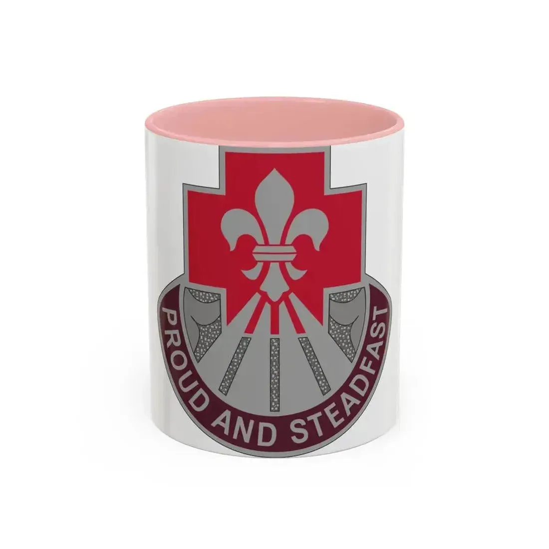 62 Medical Brigade 2 (U.S. Army) Accent Coffee Mug 11oz Pink - Go Mug Yourself