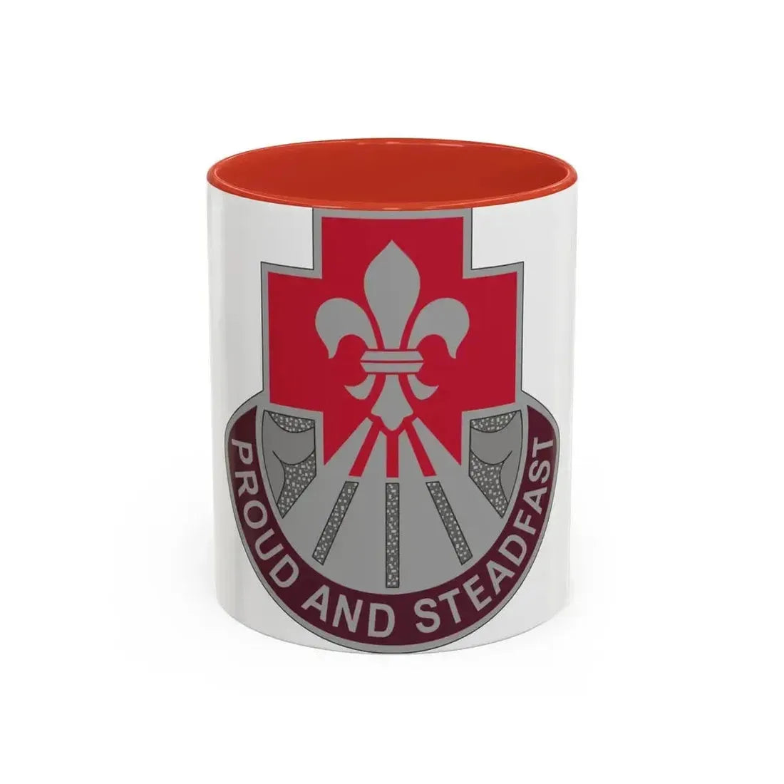 62 Medical Brigade 2 (U.S. Army) Accent Coffee Mug 11oz Red - Go Mug Yourself