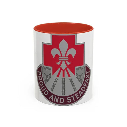 62 Medical Brigade 2 (U.S. Army) Accent Coffee Mug 11oz Red - Go Mug Yourself