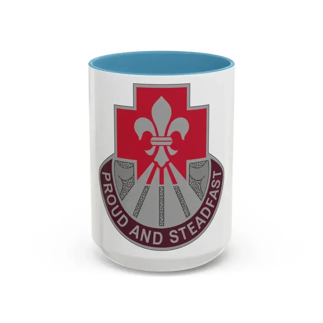 62 Medical Brigade 2 (U.S. Army) Accent Coffee Mug 15oz Light Blue - Go Mug Yourself