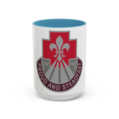 62 Medical Brigade 2 (U.S. Army) Accent Coffee Mug 15oz Light Blue - Go Mug Yourself