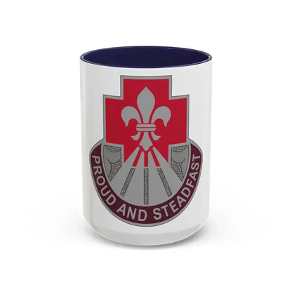 62 Medical Brigade 2 (U.S. Army) Accent Coffee Mug 15oz Navy - Go Mug Yourself