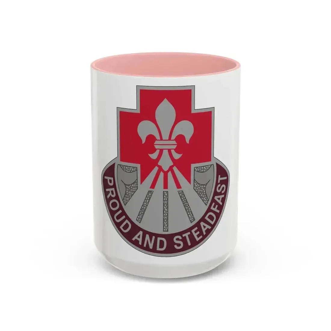 62 Medical Brigade 2 (U.S. Army) Accent Coffee Mug 15oz Pink - Go Mug Yourself