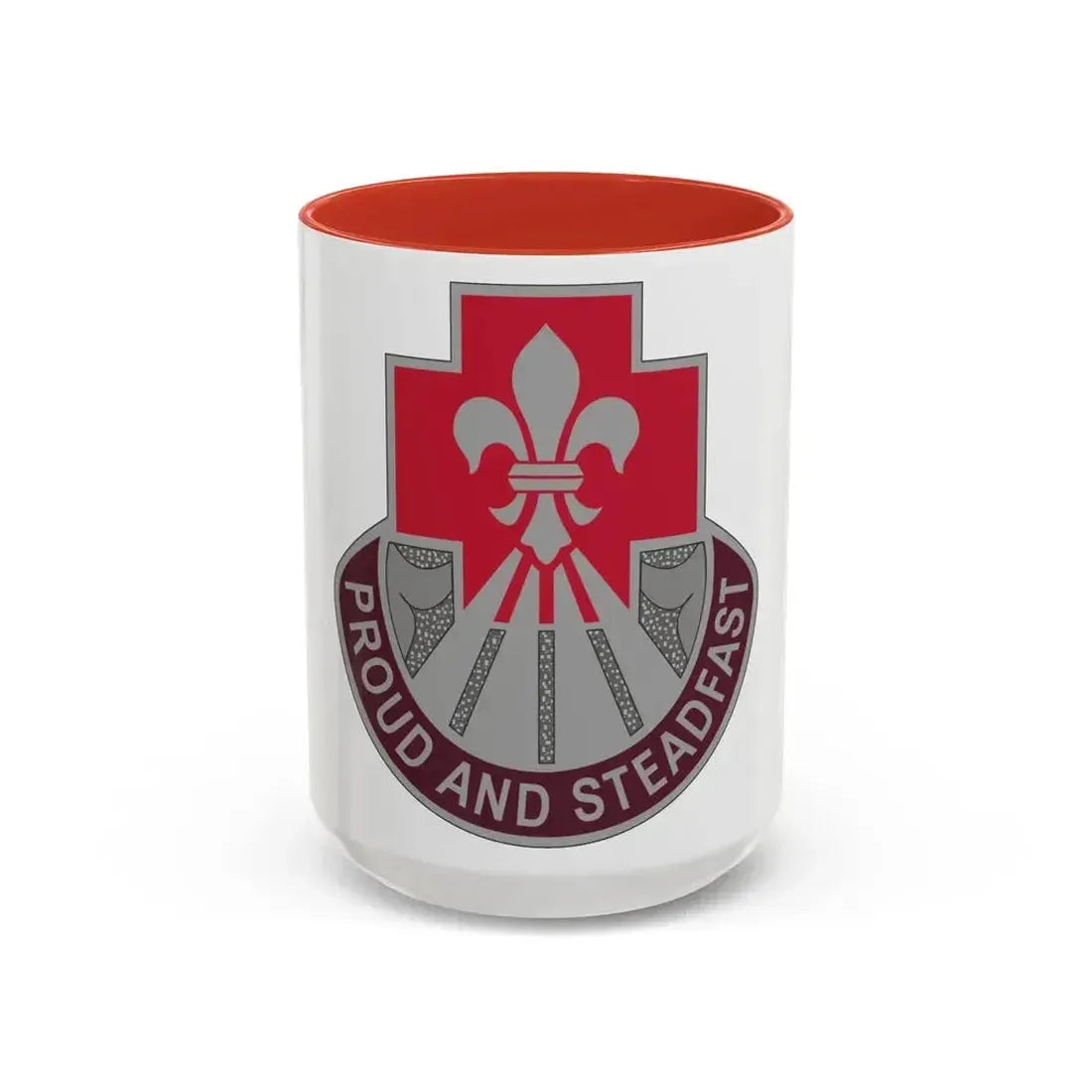 62 Medical Brigade 2 (U.S. Army) Accent Coffee Mug 15oz Red - Go Mug Yourself