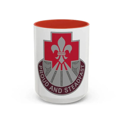 62 Medical Brigade 2 (U.S. Army) Accent Coffee Mug 15oz Red - Go Mug Yourself