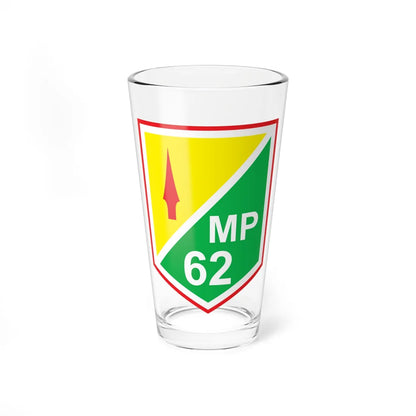 62 Reserve Military Police Company 2 Eastern Brigade (Ireland) (Coat of Arms) Pint Glass 16oz 16oz - Go Mug Yourself