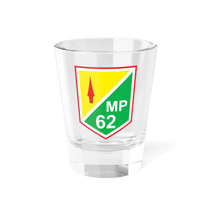 62 Reserve Military Police Company 2 Eastern Brigade (Ireland) (Coat of Arms) Shot Glass 1.5oz 1.5oz - Go Mug Yourself