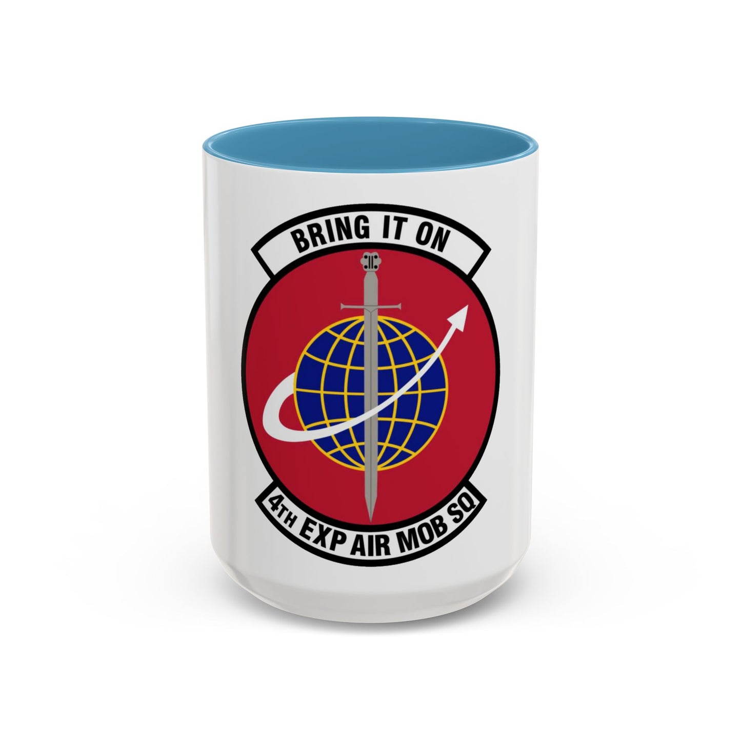 4th Expeditionary Air Mobility Squadron (U.S. Air Force) Accent Coffee Mug