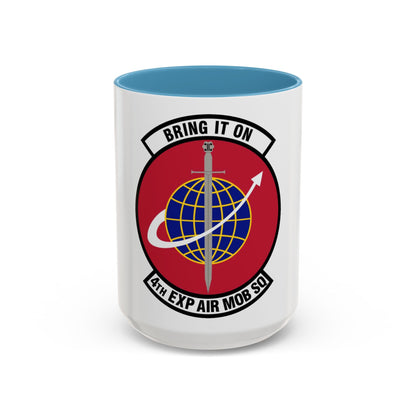 4th Expeditionary Air Mobility Squadron (U.S. Air Force) Accent Coffee Mug