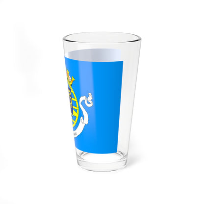 Flag of the Government of Portuguese Macau 1976-1999 (China) Pint Glass 16oz