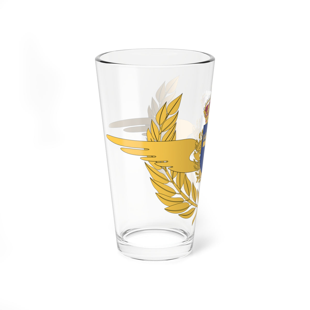 Polisflyget vapen (Sweden) (Coat of Arms) Pint Glass 16oz