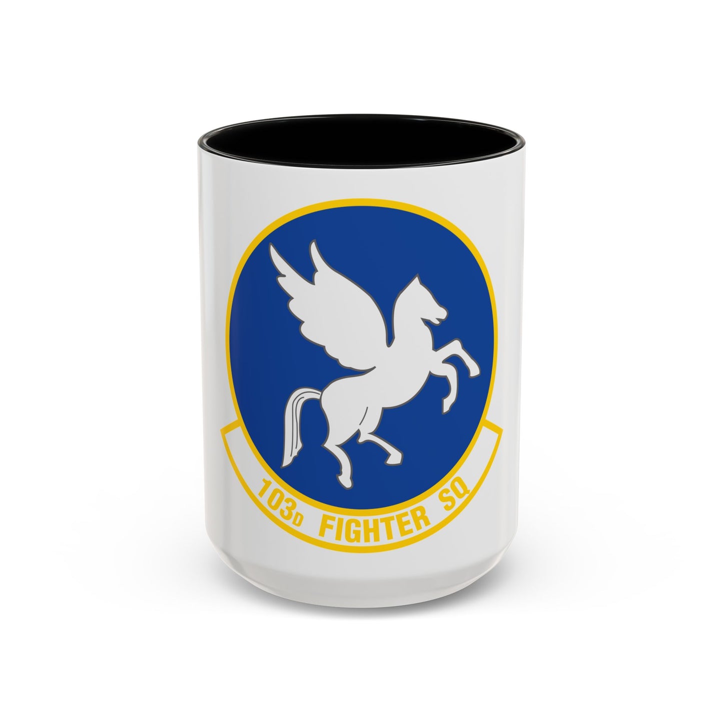 103d Fighter Squadron (U.S. Air Force) Accent Coffee Mug