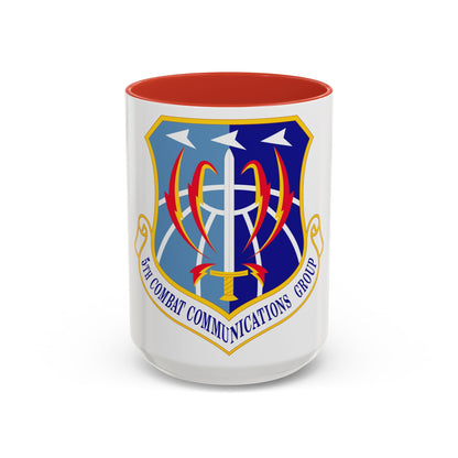 5 Combat Communications Group ACC (U.S. Air Force) Accent Coffee Mug