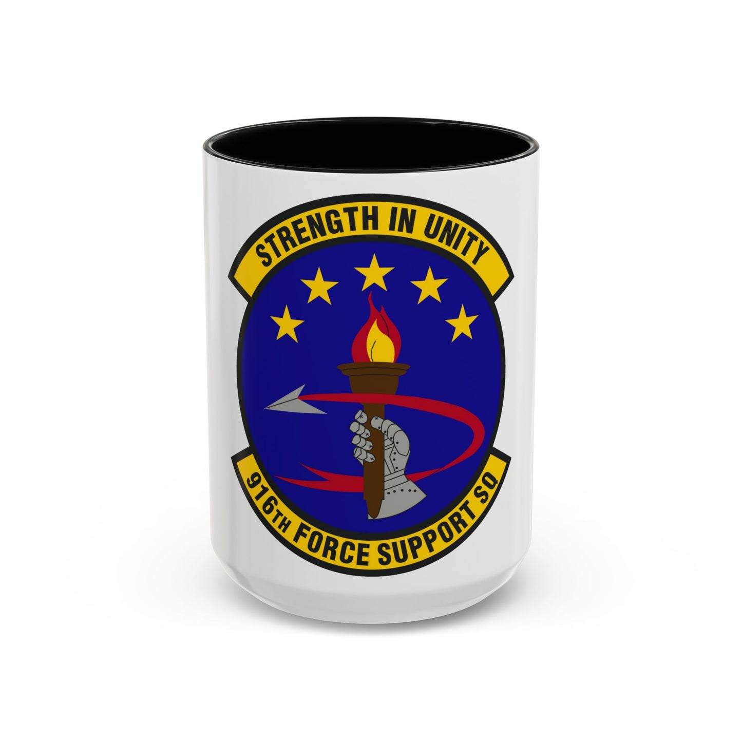 916th Force Support Squadron (U.S. Air Force) Accent Coffee Mug