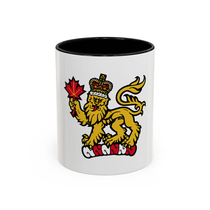 Canadian Crest - Accent Coffee Mug