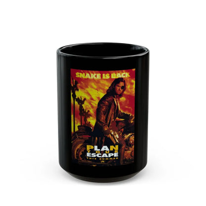 ESCAPE FROM L.A. (TEASER) 1996 Movie Poster - Black Coffee Mug-15oz-Go Mug Yourself