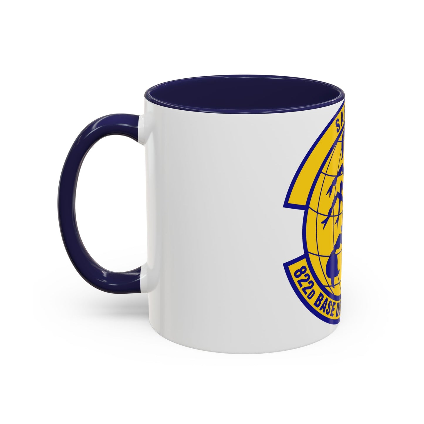 822 Base Defense Squadron ACC (U.S. Air Force) Accent Coffee Mug