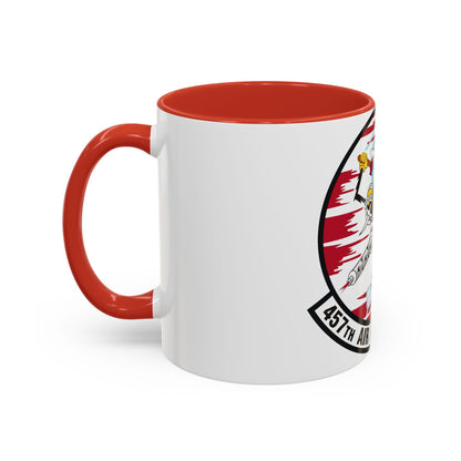 457th Air Refueling Squadron (U.S. Air Force) Accent Coffee Mug