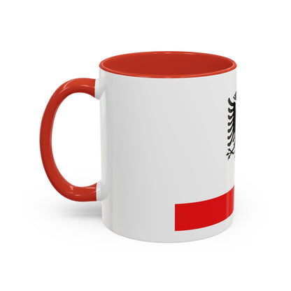 Naval Ensign of Albania - Accent Coffee Mug