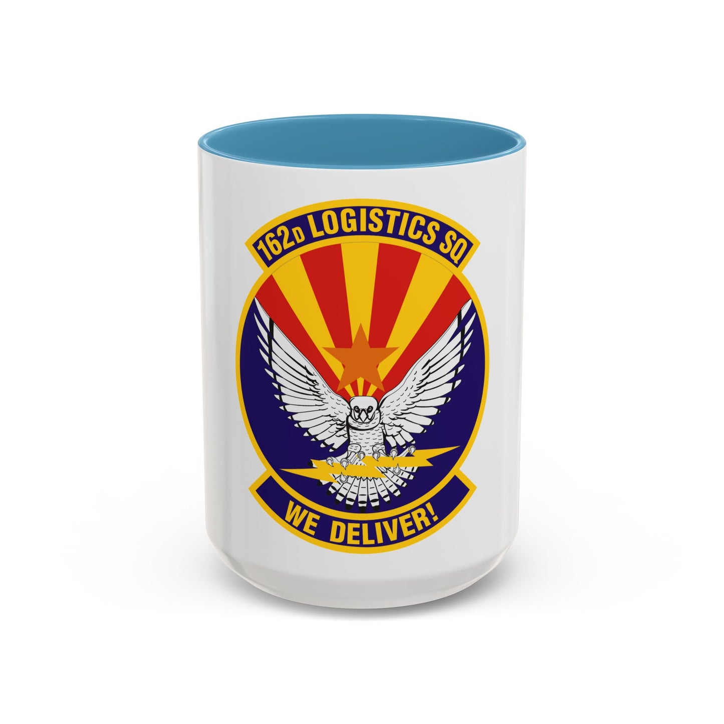 162d Logistics Squadron (U.S. Air Force) Accent Coffee Mug