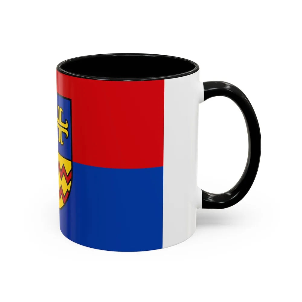 Flag of Ammerland Germany - Accent Coffee Mug-Go Mug Yourself