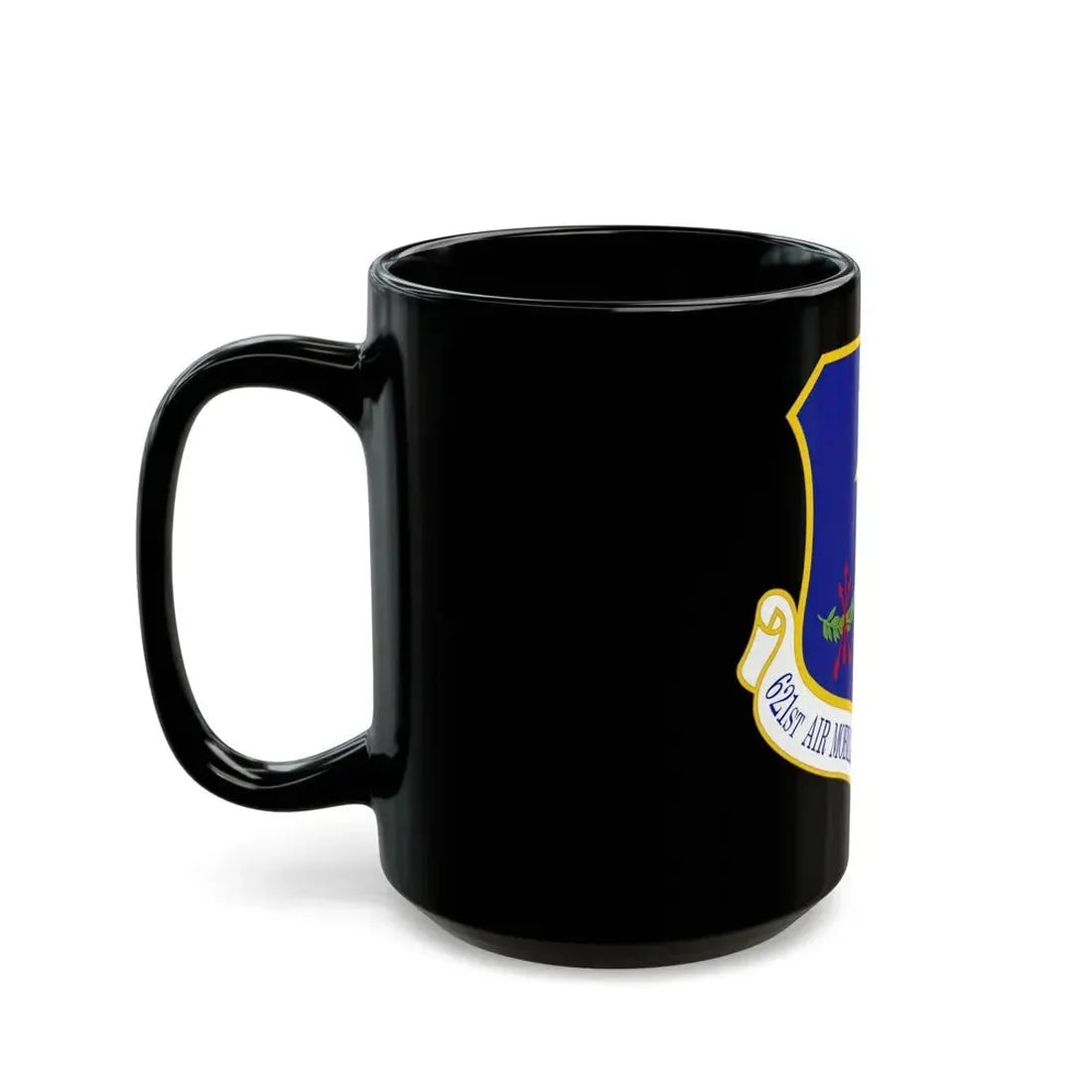 621 Air Mobility Advisory Group AMC (U.S. Air Force) Black Coffee Mug - Go Mug Yourself