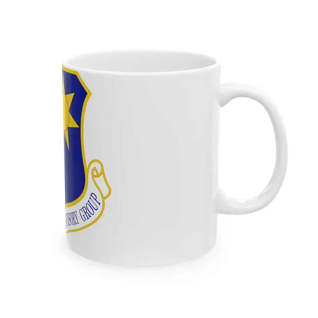 621 Air Mobility Advisory Group AMC (U.S. Air Force) White Coffee Mug - Go Mug Yourself