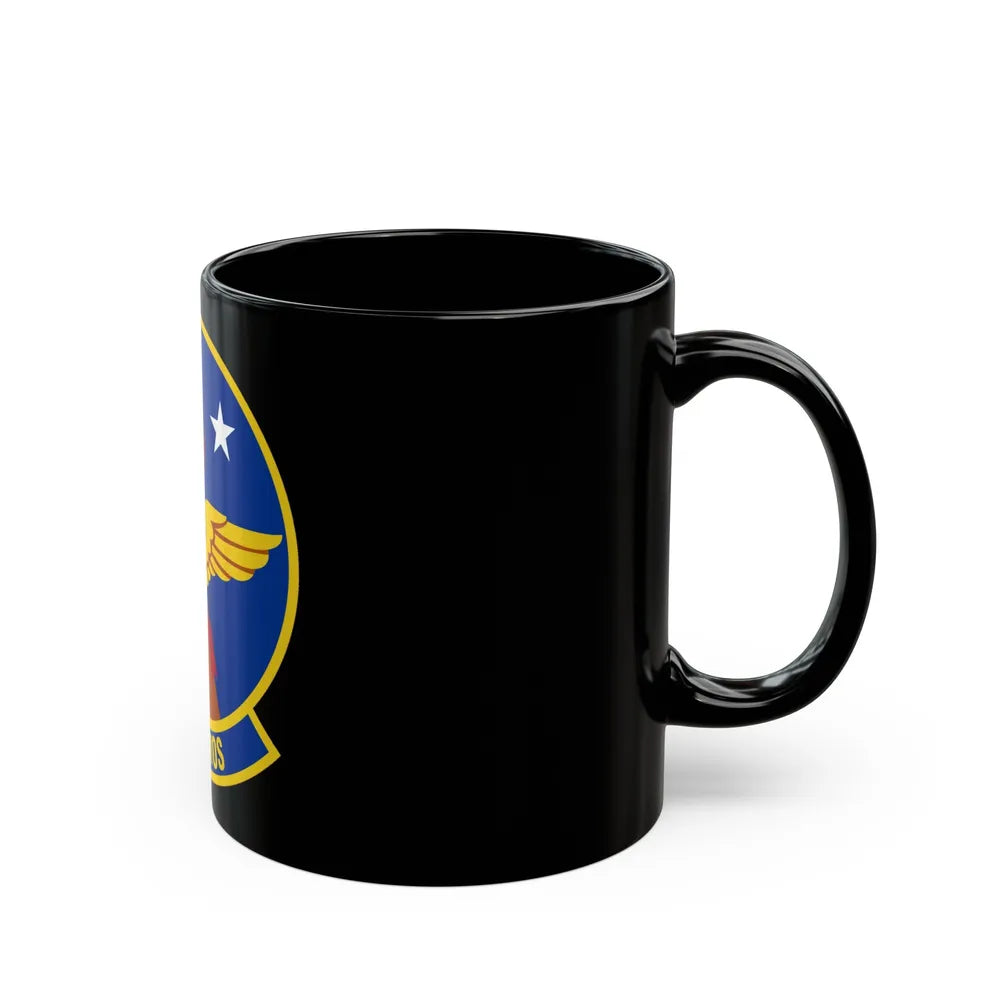 621 Air Mobility Operations Squadron AMC (U.S. Air Force) Black Coffee Mug-Go Mug Yourself