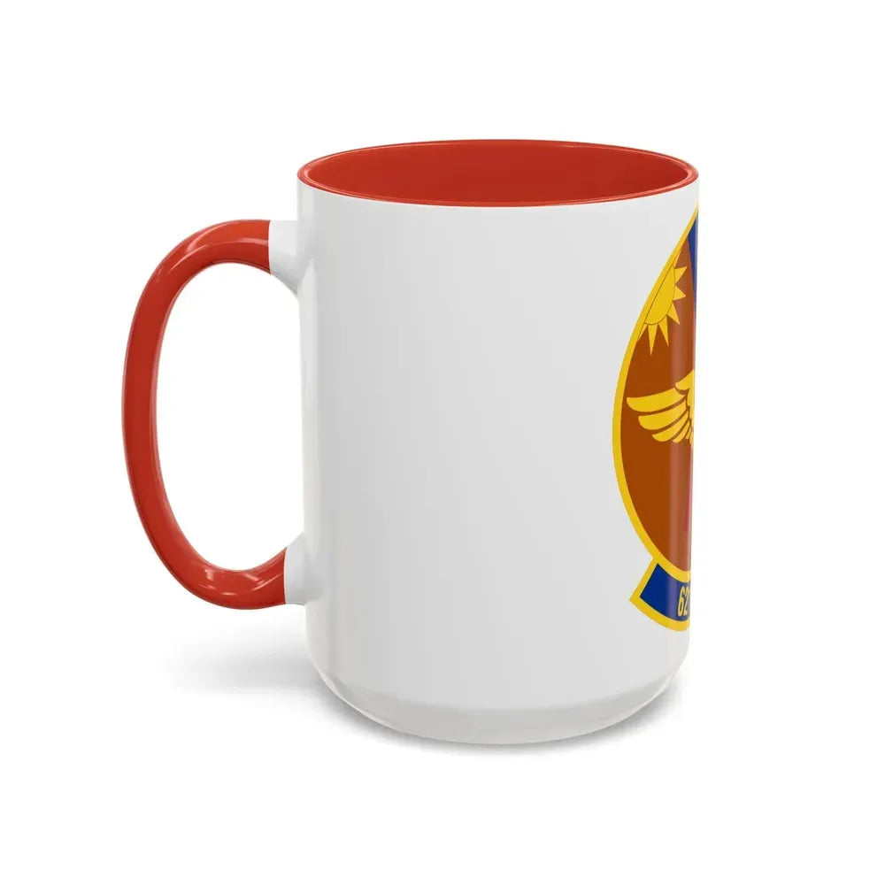 621 Air Mobility Operations Squadron AMC (U.S. Air Force) Accent Coffee Mug - Go Mug Yourself