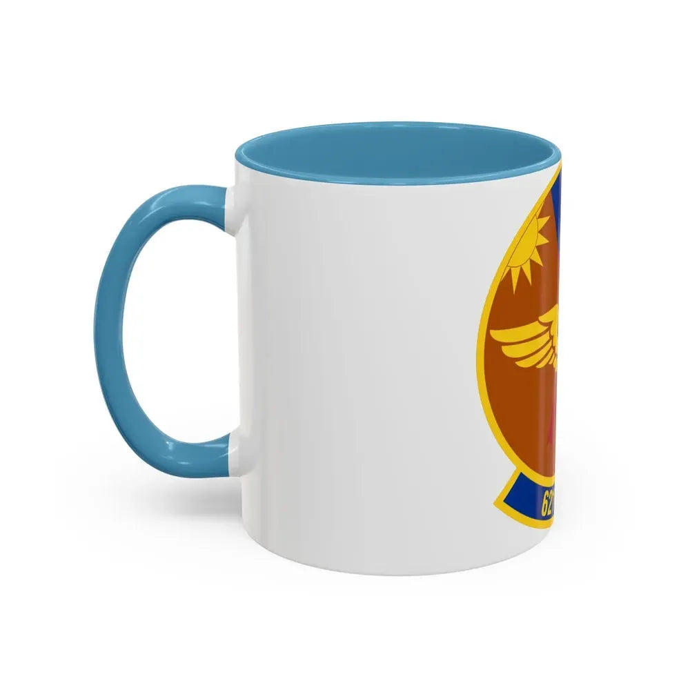 621 Air Mobility Operations Squadron AMC (U.S. Air Force) Accent Coffee Mug - Go Mug Yourself