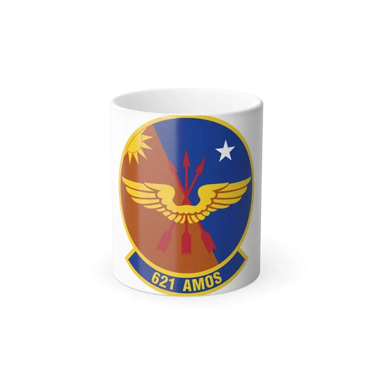621 Air Mobility Operations Squadron AMC (U.S. Air Force) Color Changing Mug 11oz - Go Mug Yourself