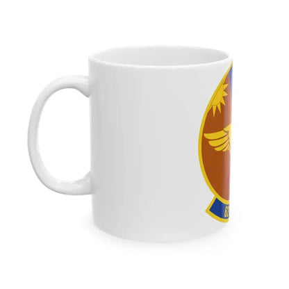621 Air Mobility Operations Squadron AMC (U.S. Air Force) White Coffee Mug - Go Mug Yourself